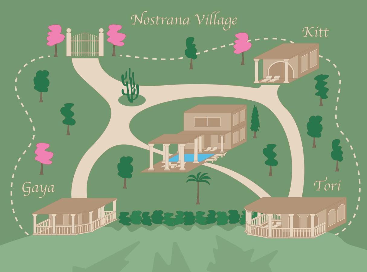 Nostrana Village Apartments Koskinou  Extérieur photo